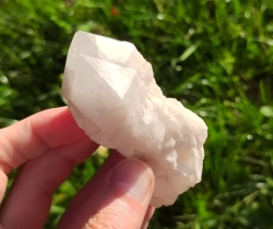 Chrámový krystal křišťál+křemen 118,4 g - BÍLÝ CHRÁM 