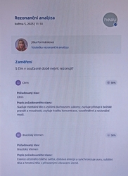 REZONANČNÍ ANALÝZA minerálů na míru pro daného člověka