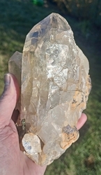 Citrín krystal přírodní  1237 g - CHRÁMOVÝ MISTROVSKÝ KRYSTAL