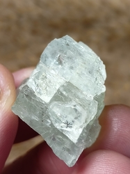 AKVAMARÍN krystal extra kvalita  Brazílie 8 g - POHLED DO NITRA