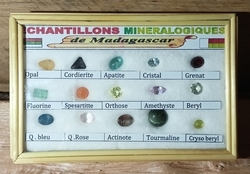 Vzorky minerálů Madagaskar leštěné č.1