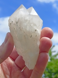 Chrámový krystal křišťálu 123 g  SOUZNĚNÍ DUŠÍ
