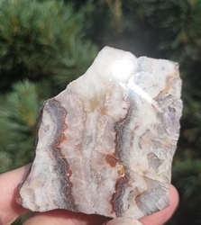 Ametyst -Rohovec leštěný  73 g, Česká republika 