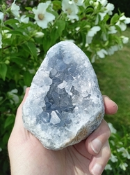 Celestýnová geoda 922 g MATEŘSKÁ LÁSKA