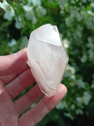 Krystal křišťál-křemen  JAK NAHOŘE TAK DOLE - osobní krystal 