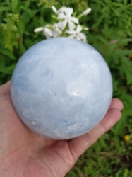 KALCIT modrý koule - MODRÉ Z NEBE 1136 g 