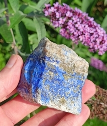Lapis lazuli surový Pákistán stojící  166 g - MOUDRÝ PRŮVODCE