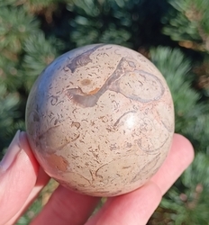 Jaspis - koule, mořský sediment  189 g 
