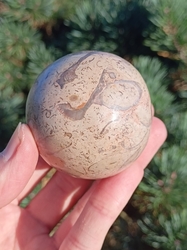 Jaspis - koule, mořský sediment  189 g 