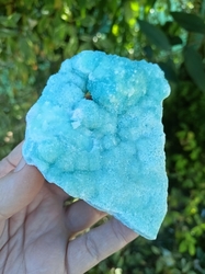 ARAGONIT modrý VNÍMÁNÍ SEBE a LEHKOST BYTÍ - výběrový krystal  