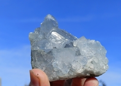 Celestýnová drúza KATEDRÁLA  - mistrovský krystal