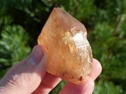 Citrín přírodní mistrovský krystal - STRÁŽCE ROVNOVÁHY A MOUDROSTI
