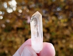 Krystal křišťálu - ZLATÝ LÉČITEL + TRANSMITTER mini - mistrovský krystal