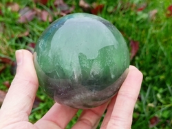 Fluorit zelený koule 610 g  VITALITA