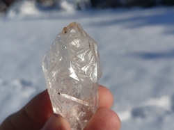 Křišťál window quartz KVANTOVÝ SKOKAN 34,7 g  