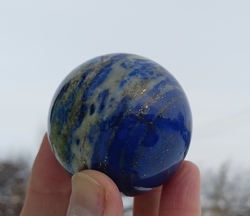 Lapis lazuli koule extra kvalita 189 g