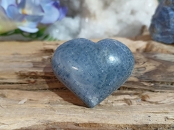 Korál modrý srdce 5 cm