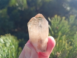 Citrín krystal - přírodní dvojšpice 25 g - RADOST ZE SPOLUTVOŘENÍ