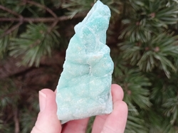 ARAGONIT modrý VNÍMÁNÍ SEBE - výběrový krystal