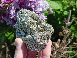 Pyrit drúza 330 g, Peru 