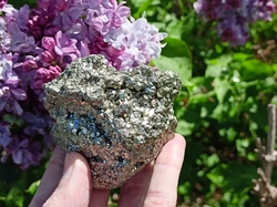 Pyrit drúza 370 g, Peru - MOUDROST