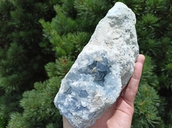 Celestýnová drúza 2150 g - ZRCADLOVÝ CHRÁM
