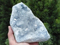 Celestýnová drúza 2150 g - ZRCADLOVÝ CHRÁM