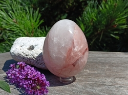  Křišťál s hematitem vejce 294 g 