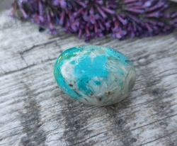 Chryzokol troml 11,1 g Peru