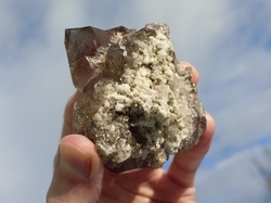 Záhněda horský krystal 165 g  Massif Mont Blanc - NEBE NA ZEMI