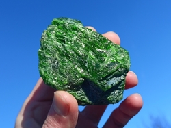 Chromdiopsid surový 181,3 g -  ZELENÝ CHRÁM  