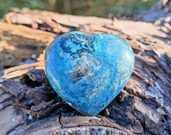 Dumortierit srdce 3,5 cm č.3