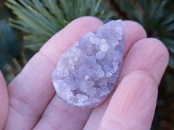 Hroznový chalcedon broušená kapka 12,7 g - DŮVĚRA V SEBE