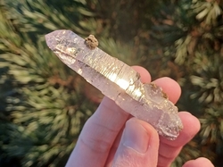 Ametystová  špice 32,67 g Mexiko  -  SVĚTELNÝ LASER