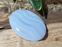 Chalcedon modrý kabošon extra kvalita 6,19 g