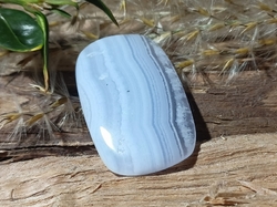 Chalcedon modrý kabošon extra kvalita 4,53 g