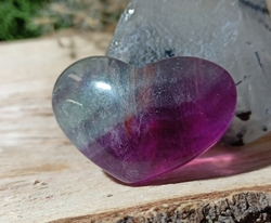 Fluorit srdce 19,3 g Madagaskar  