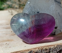 Fluorit srdce 19,3 g Madagaskar  