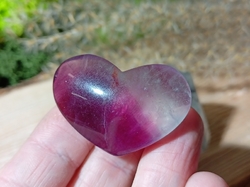 Fluorit srdce 19,3 g Madagaskar  