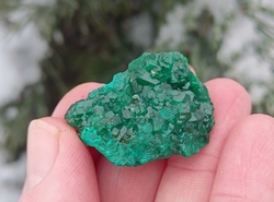 Dioptas drúza Kongo EXQ 13,8 g - SÍLA SRDCE A NITRA