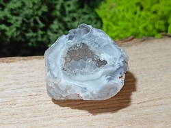 Achát peříčkový  mini geoda 6 g