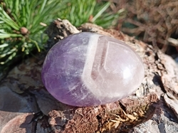 Ametyst chevron hmatka 125,4 g