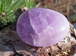 Ametyst chevron hmatka 125,4 g