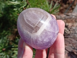 Ametyst chevron hmatka 125,4 g