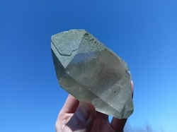 Horský kříšťál s chloritem špice 292 g Mont Blanc  - MOUDRÝ PRŮVODCE