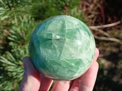 Koule fluorit zelený 450 g - OPTIMISTA