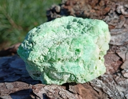 Chryzopras surový 80 g Brazílie