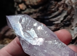Ametystový krystal  elestial - window quartz 62,8 g, STRÁŽCE ZÁZNAMŮ