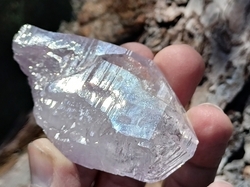 Ametystový krystal  elestial - window quartz 62,8 g, STRÁŽCE ZÁZNAMŮ