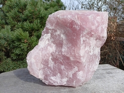 Surový růženín solitér 14,9 kg - HORA LÁSKY 